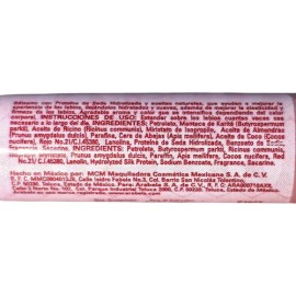 3 Pz Bálsamo Labial Con Proteína De Seda Hidratan Suavizan                                                                                            