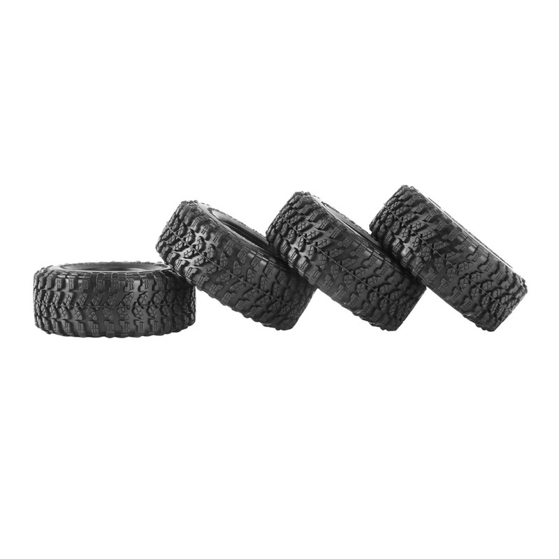 1.55 inch Tires Rubber Tyres for 1:10 RC Crawler Car