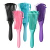 Trio Cepillo Acordeon Desenrredante Cabello Peine Cuidado del Cabello de