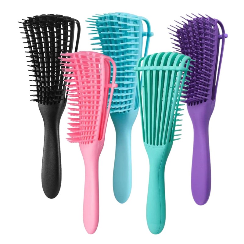 Trio Cepillo Acordeon Desenrredante Cabello Peine Cuidado del Cabello de