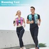 Hydration Vest Pack Backpack, Running Vest for Women Men, Adjustable