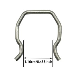 MACHSWON 8 Pcs Fuel Injector Connector Clips, Plug Retainer Clip for 2003-2010 6.0 6.0L Power-Stroke