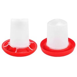 2PCS Chick Feeder,chicken Water Dispenser,chicken Feeders and Drinkers,Feed Water to Poultry Automatically, Suitable for Chickens, Ducks, Geese, Pigeons and Poultry Feeding.