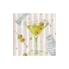 Caspari Speakeasy Cocktail Napkins - 20 Per Package