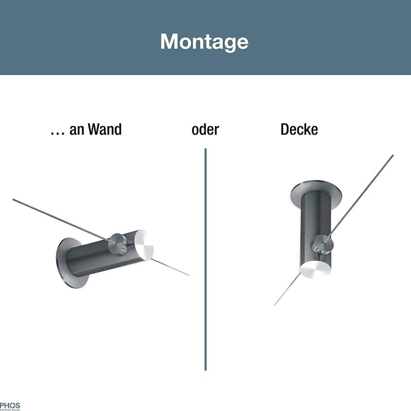 PHOS Design Intermediate Support for Rope Tension Systems, Wall Clearance