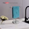 Kingmate Hand Towel Holder Stand, Towel Rack with Stainless Steel
