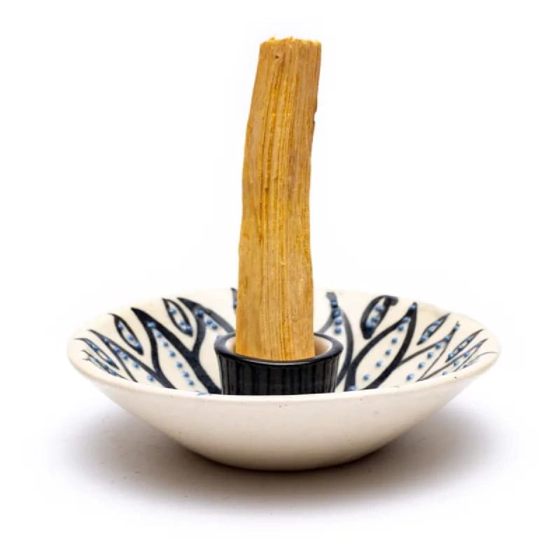 Palo santo incense burner White