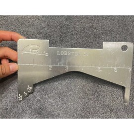 Promar Aluminum Lobster Crab Gauge