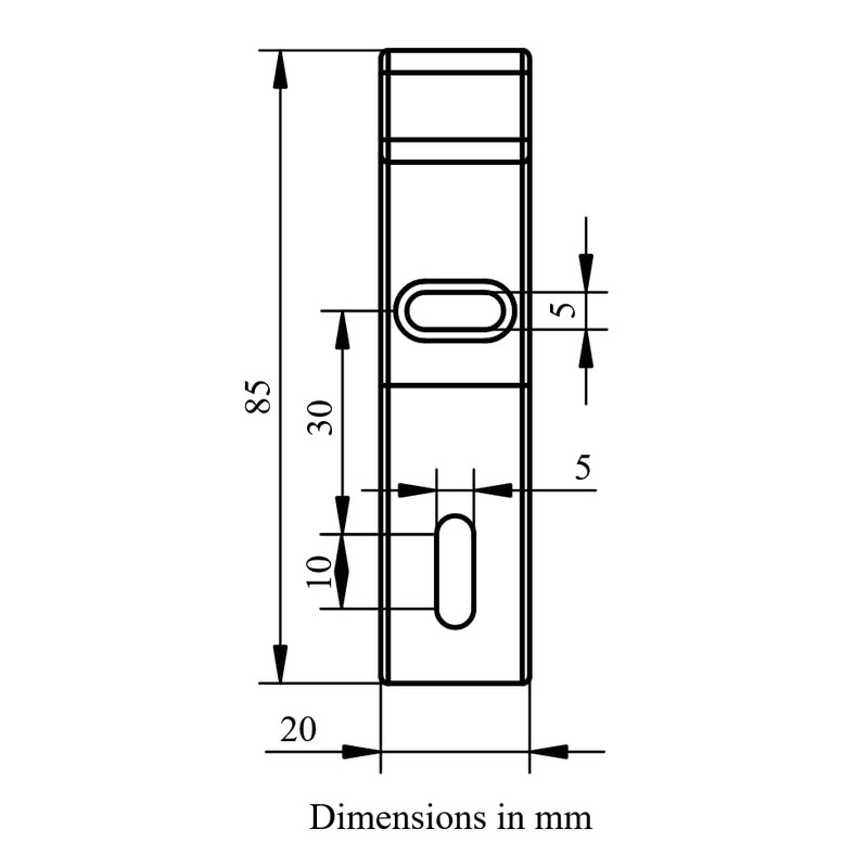 Locorico - 4 Wooden Train Wall Brackets