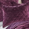 Levtex Home - Ellora King Sham - Plum - Crushed