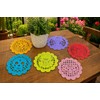 Genérico Portavasos Mexicanos Set de 6, Estilo Papel Picado, Diseño