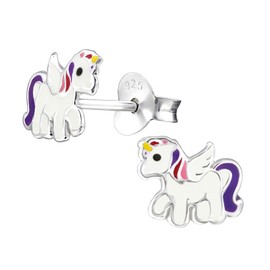 Unicorn Earrings 925 Sterling Silver