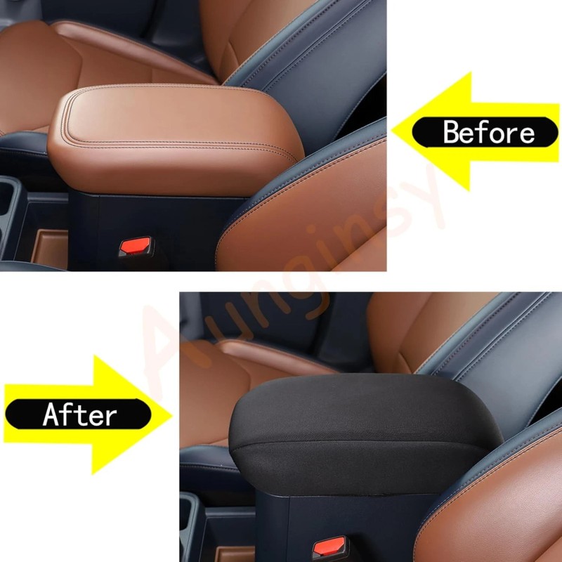 Unbranded For Ford Maverick 2022-2025 Car Black Center Console Armrest