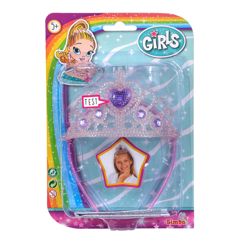 Simba Steffi Love Girls Tiara Set of 2 105560037 sort