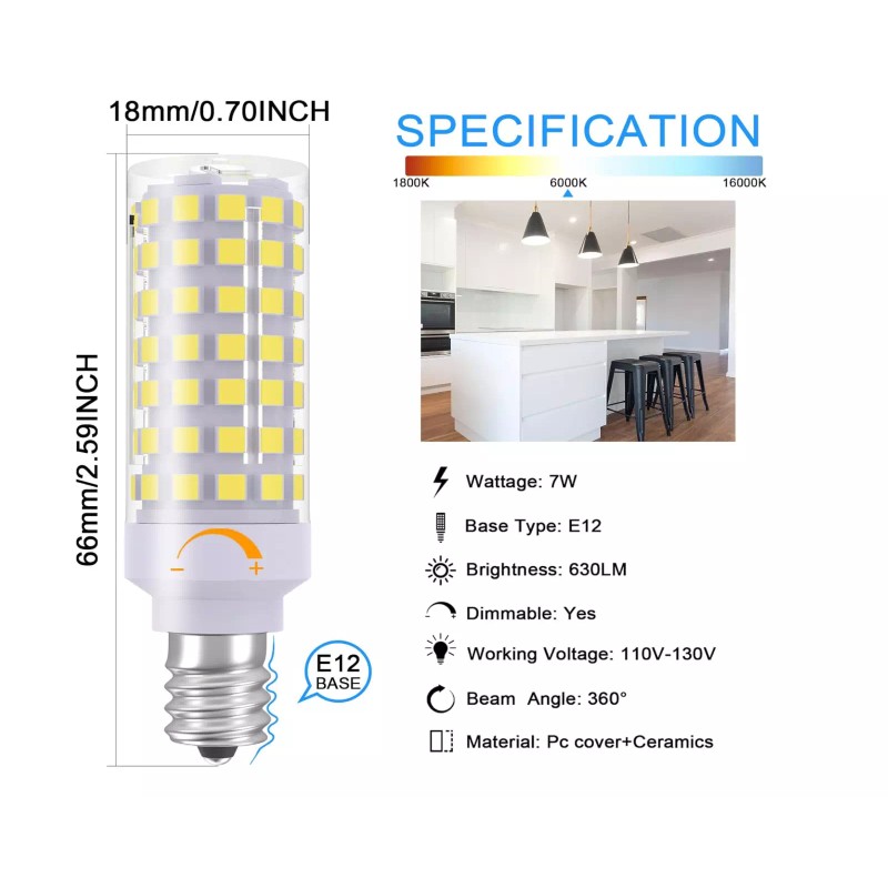 AAP LED Bulb for Broan Range Vent Hood SB02300264 AP5610225