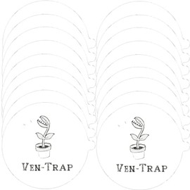 16 Pack -Flea Trap Refill Disc 7.1"– Fits Victor, bugMD, Aspect and Other Flea Dome Traps - Replacement Sticky Glue Pads – Bugs, Fleas, Flies, Mosquitos- Fleas Refill Pads