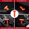 MOTORBUDDY 2-Pack Car Safety Hammer Seatbelt Cutter, Auto Emergency Escape