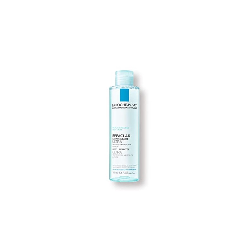 Agua Micelar La Roche Posay Effaclar Ultra desmaquillante y limpiador