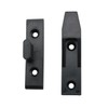 HJGarden 4Set Black Keku Suspension Fittings Quick Fitting Furniture Panel