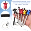 PATIKIL Weight Stack Pin, 5/16" Dia Magnetic Gym Selector Pin