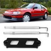 Battery Tie Down Kit Hold Down Rod Bracket with Hooks