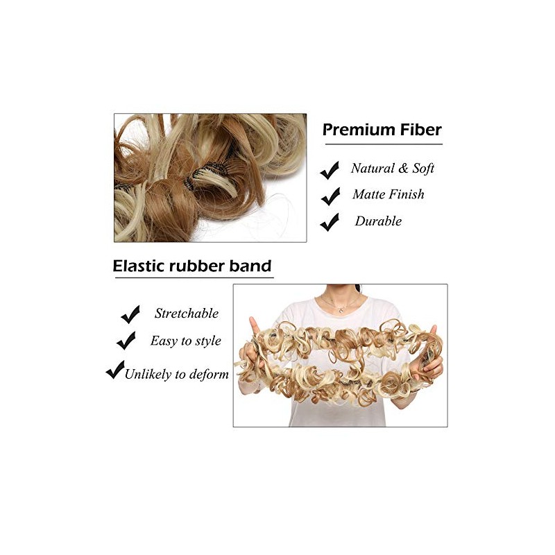 Moño De Pelo Falso Moño sintético de 80 cm for