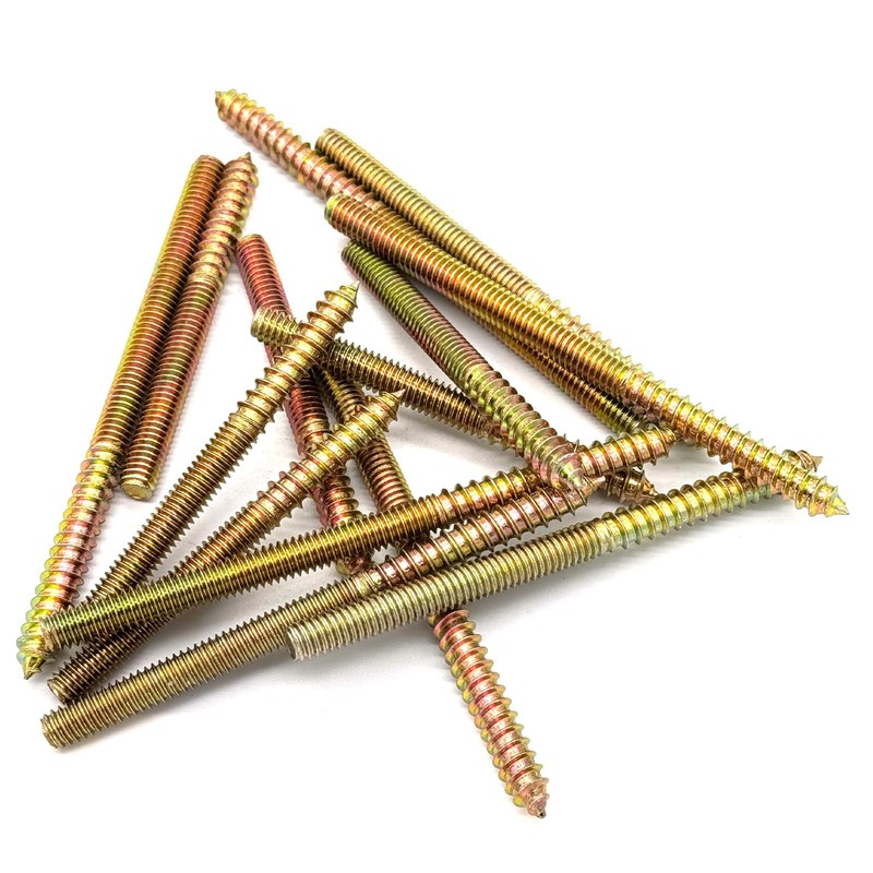 14 Pack 5/16-18" Hanger Bolts 3 Sizes Long Inch Double