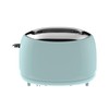 Brentwood Appliances Cool-Touch 2-Slice Retro Toaster with Extra-Wide Slots (Blue)