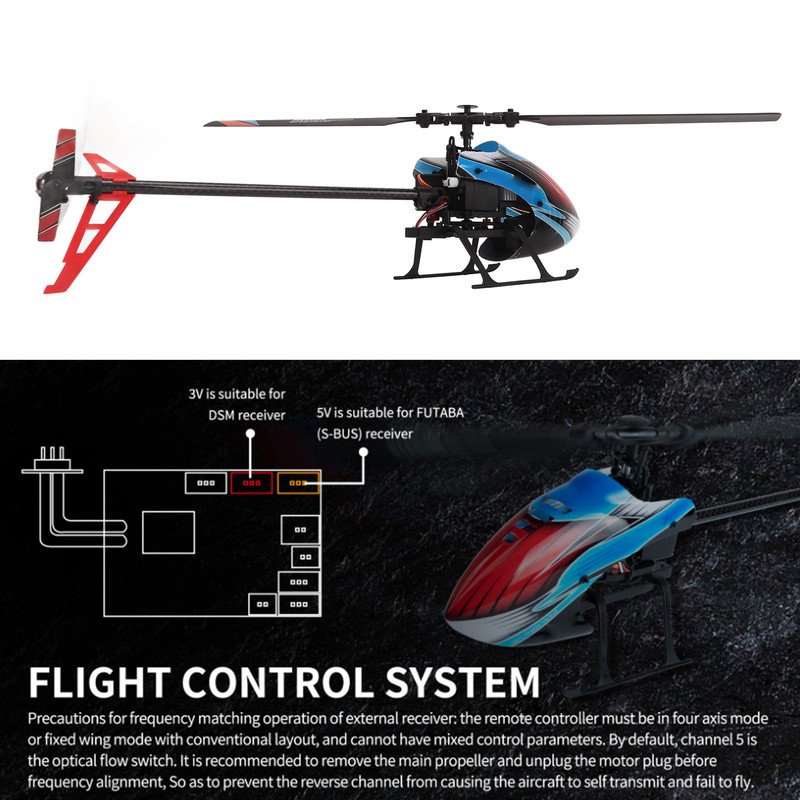 RC Helicopter 2.4GHz 4 Channel 6 Axle Gyroscope Altitude Hold