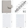 Moterm A8 Regular Rings Planner - Genuine Leather Binder Organiser