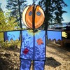In the Breeze Scarecrow Ground Ball Spinner, Autumn Wind Spinner,