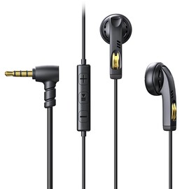 Jade Audio JF11 MIC Black FIO-IEM-JF11MIC-B Intraconcha-type Earphones with Microphone Earphones Lightweight