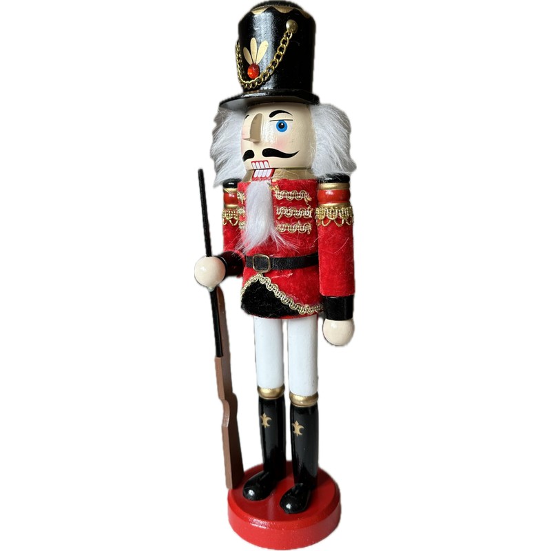MaRab Traditional Nutcracker D Made of Wood Approx. 30 cm