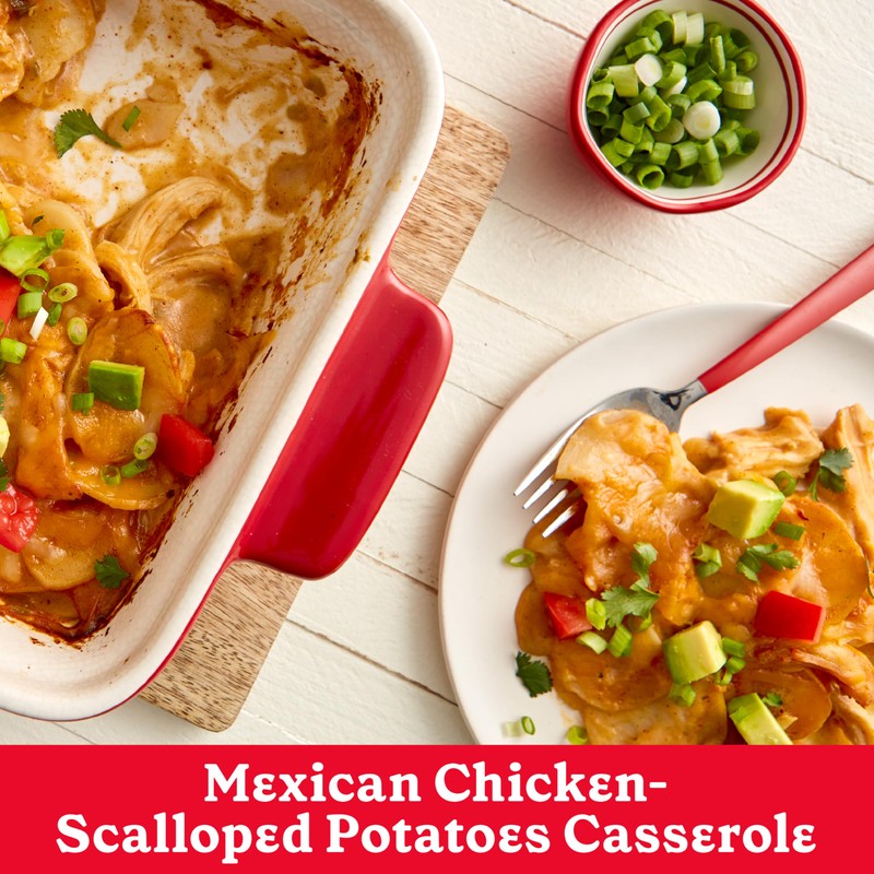Betty Crocker Scalloped Casserole Potatoes, Made with Real Cheese, 4