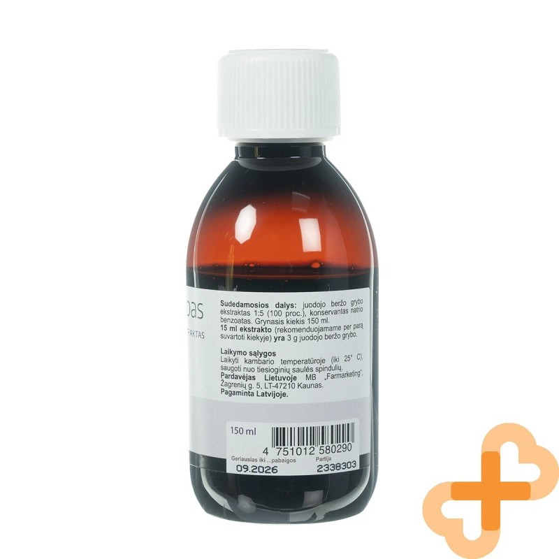 Birch Mushroom Supplement for Digestive System Support 150 ml Drink