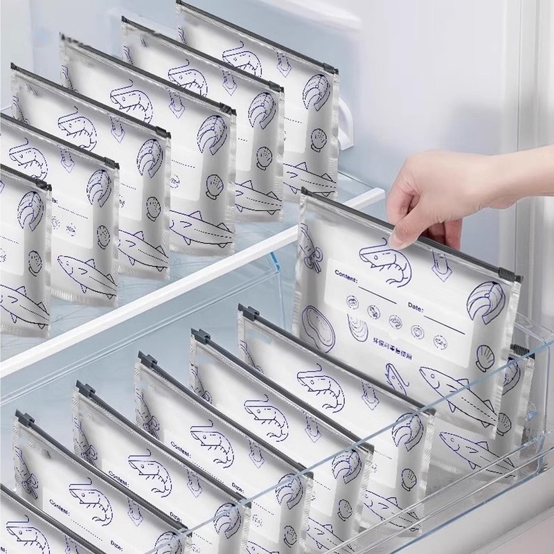 Reusable Aluminum Foil Sealable Storage Bags - 30PCS Reusable Aluminum