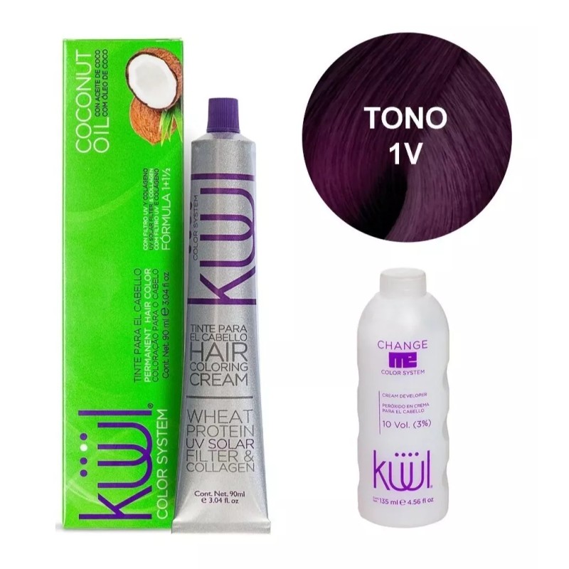 Küül Color System Tinte Kuul Nuevo Tono Negro Violeta 1v