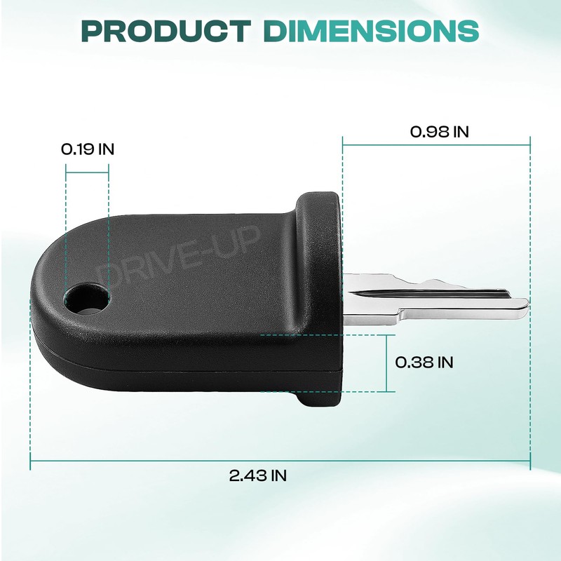 DRIVE UP Golf Cart Ignition Keys Suitable for 2008-Up EZGO
