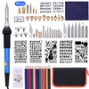 79PCS Burning Tool Kit Professional Pyrography Pen Soldering Iron Set