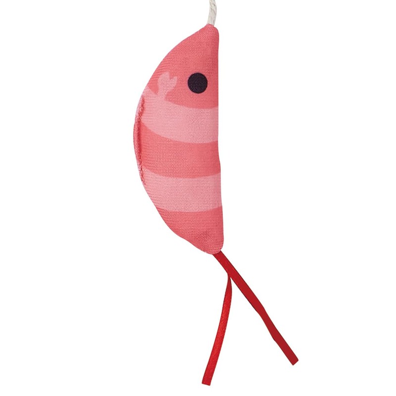 Petio Cat Toy Kigurumi de Jarashi Mini Shrimp