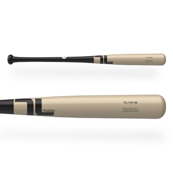 TUCCI TL-141 Pro Select Stock Wood Bat, 32"