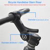 Tunejoy Bicycle Handlebar Stem ± 60° Adjustable Bicycle Handlebar Riser