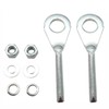 XQSMWF 2x Dia Hole Rear Chain Axle Adjuster Tensione Compatible