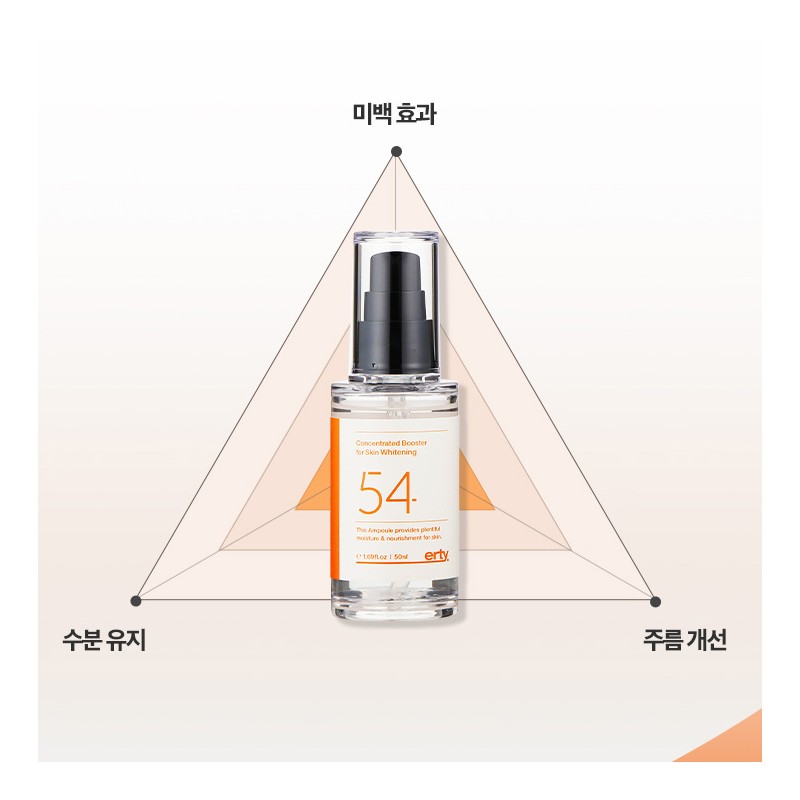 Erti 54 Whitening Niacinamide Adenosine Blemish Boosting Dermatology Melasma Ampoule
