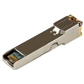 StarTech.com Cisco GLC-T Compatible SFP Module - 1000BASE-T - SFP to RJ45 Cat6/Cat5e - 1GE Gigabit Ethernet SFP - RJ-45 100m - Cisco Firepower, ASR920, IE2000 (GLCTST), Silver