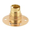 ElekTek Brass B22 Batten 67mm Base BC Bayonet Cap Lamp