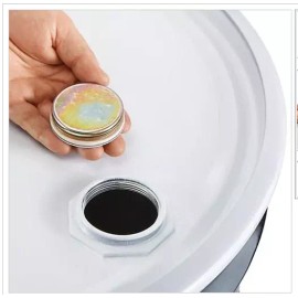 Tri Sure 2" Steel Drum Cap Bung Plugs 55 Gal Barrel Zinc Plated NEW w/ seal 5pk