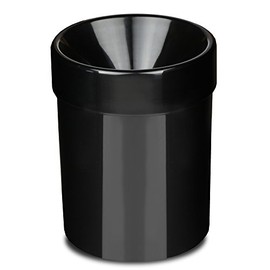 drinkstuff Acrylic Wine Spittoon Black 1ltr - Wine Tasting Spittoon, Wine Spittoon Bucket