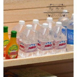 SMA 1:12 Dollhouse Miniature Pura Bottle Water / Miniature Groceries HRM 53979