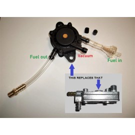 WALBRO Fuel Pump Replacement WELDER ROUGHNECK 2E BLUE STAR FIRE GAS FUEL PUMP LMH & WHG CARBURETOR